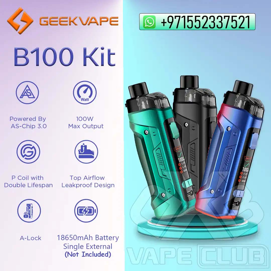 Geekvape b100 Pod Mod Vape kit (Aegis Boost Pro 2)