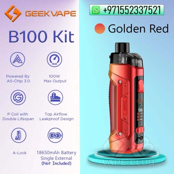 Geekvape B100 Golden Red