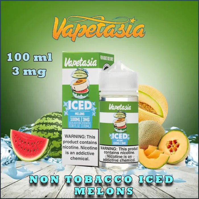 Iced Melons by Vapetasia Short Fill 100ML In UAE