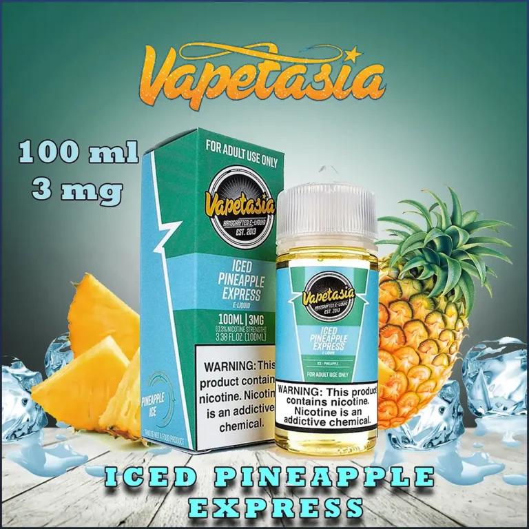 Iced Pineapple Express by Vapetasia Short Fill 100ML In UAE