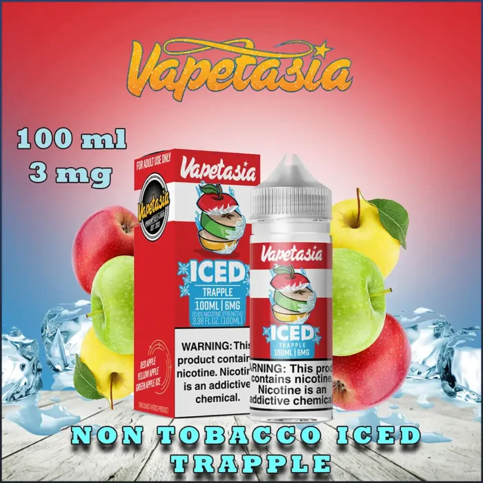 Iced Trapple by Vapetasia Short Fill 100ML In UAE