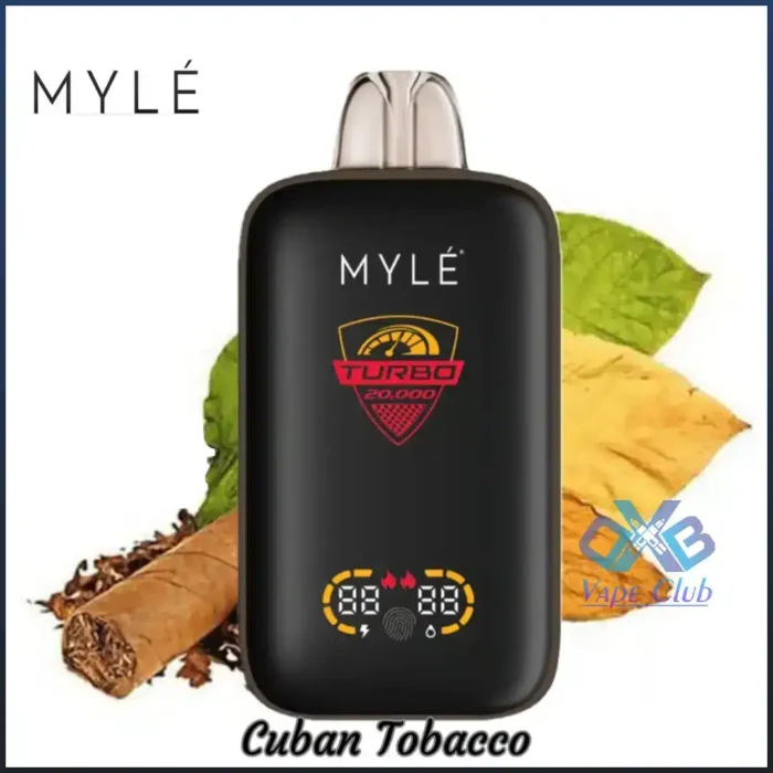 Myle-Turbo-20000-Puffs-Disposable-Vape-Cuban-Tobacco