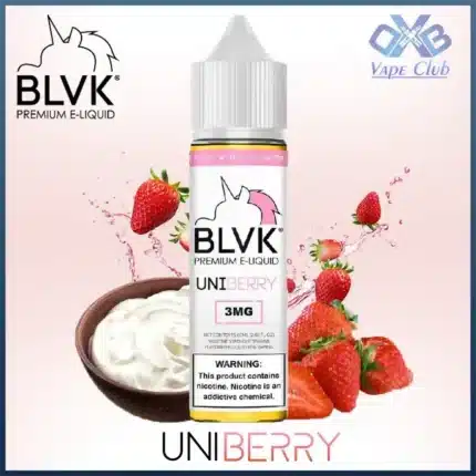 BLVK Unicorn Creamy Strawberry Uni Berry E Juice