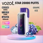 Vozol-Star-20000-Puffs-Disposable-Grape-Ice