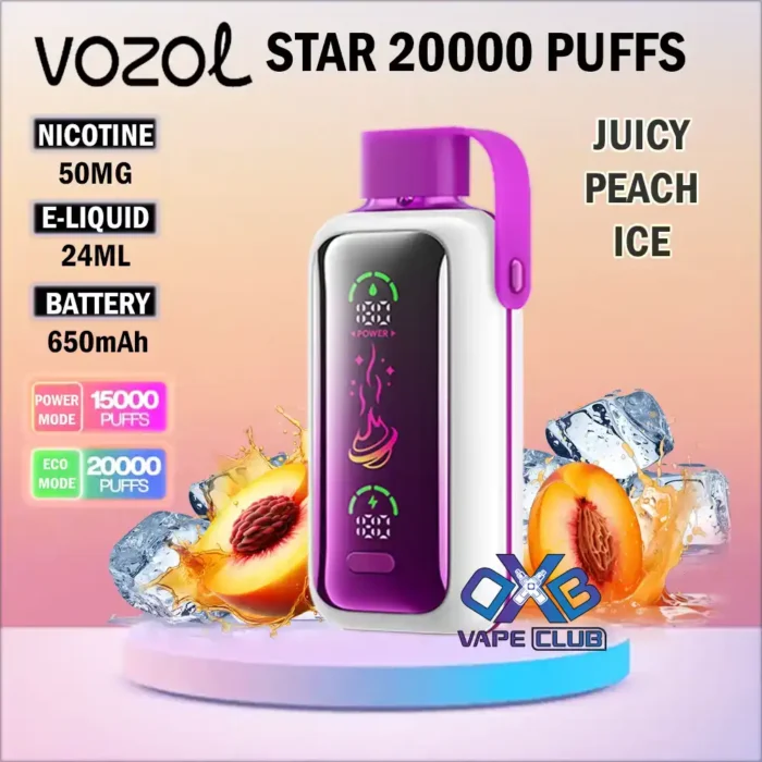 Vozol-Star-20000-Puffs-Disposable-Juicy-Peach-Ice