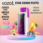 Vozol-Star-20000-Puffs-Disposable-Peach-Mango-Watermeln