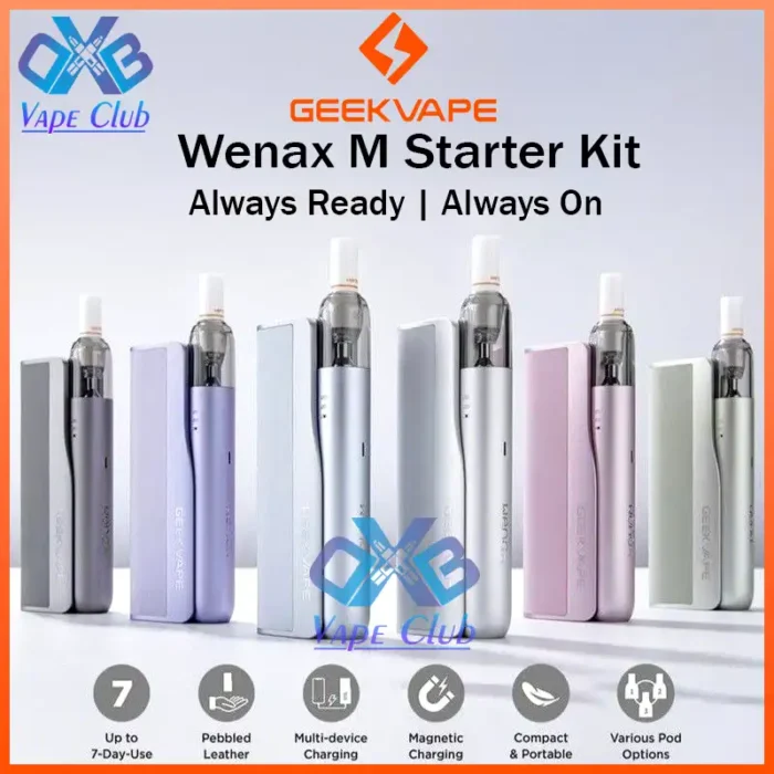 Geekvape Wenax M Starter Kit 1 Best Vape Store UAE Online | Dxb Vape Club Online GeekVape Wenax M Starter KIT- AED 165