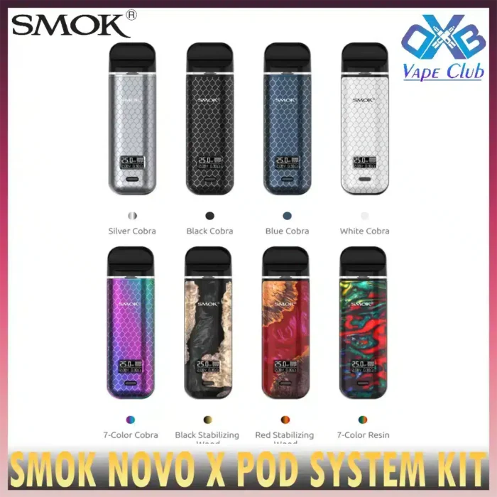 SMOK-NOVO-X-25W-POD-SYSTEM-KIT-1