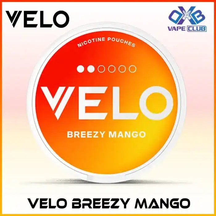 Breezy Mango Nicotine Pouches by Velo