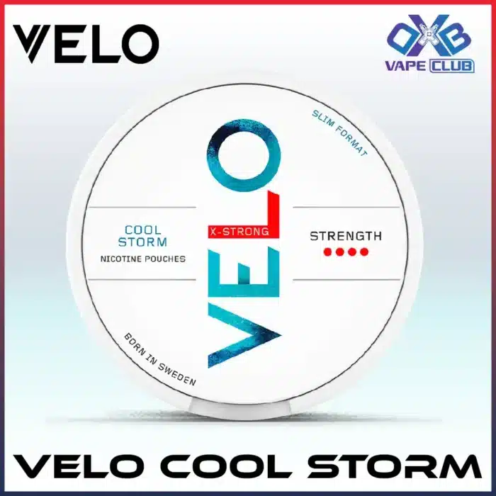 Cool Storm Nicotine Pouches by Velo