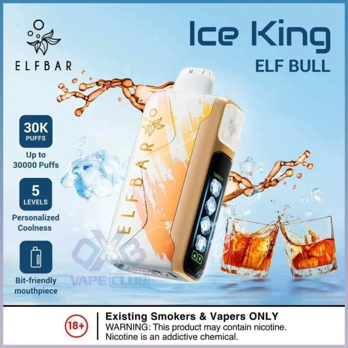 ELF BAR ICE KING 30000 PRICE IN DUBAI ELF BULL