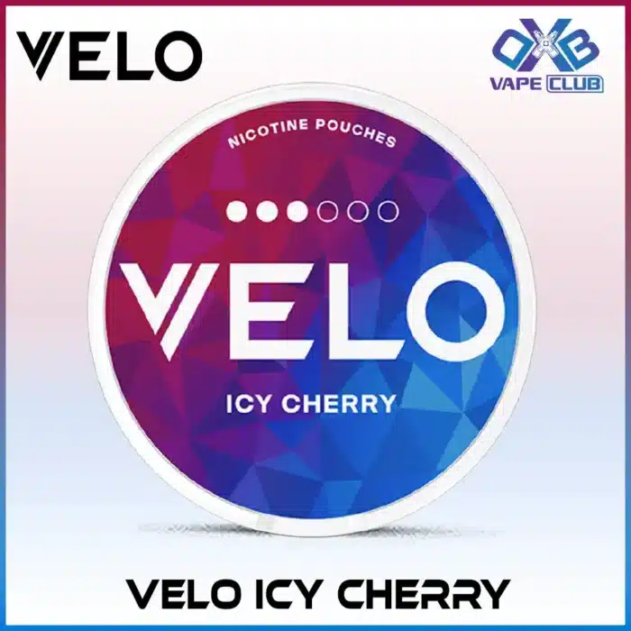 Icy Cherry Nicotine Pouches by Velo