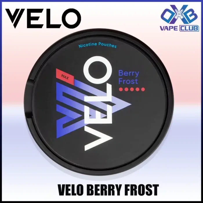 VELO Berry Frost Nicotine Pouches at