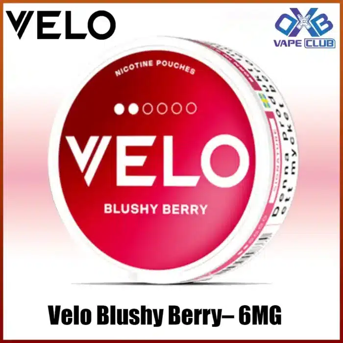 Velo Blushy Berry– 6MG