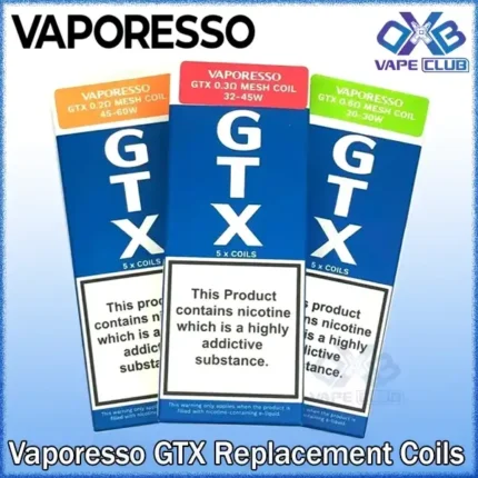 Vaporesso GTX Replacement Coils