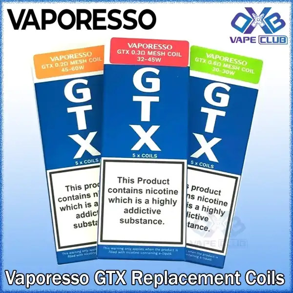 Vaporesso GTX Replacement Coils