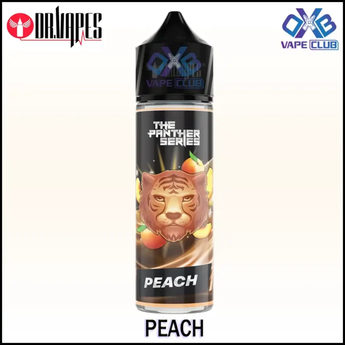 DR VAPES THE PANTHER SERIES 60ML Peach Best Vape Store UAE Online | Dxb Vape Club Online DR Vapes Panther Series E-Liquid 60ML | Buy DR Vapes AED 45