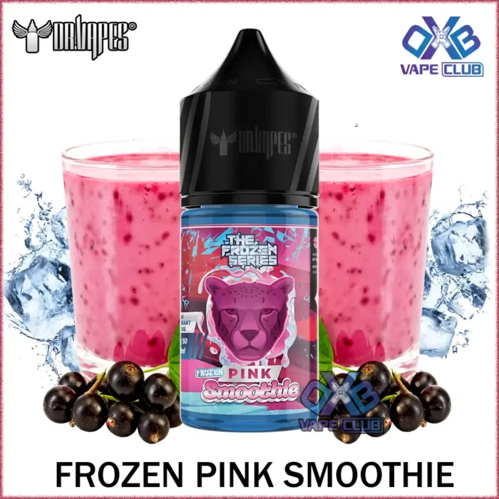 DR Vapes Panther Series Salt Nic Frozen Pink Smoothie Best Vape Store UAE Online | Dxb Vape Club Online DR Vapes Panther Series Salt Nic 30ml E-Juice All Flavors In Dubai,UAE