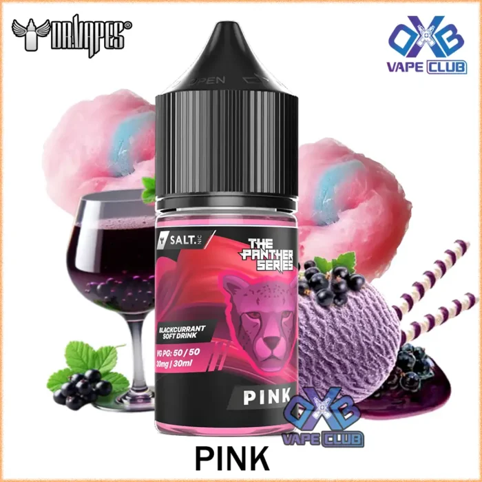 DR Vapes Panther Series Salt Nic Pink Best Vape Store UAE Online | Dxb Vape Club Online DR Vapes Panther Series Salt Nic 30ml E-Juice All Flavors In Dubai,UAE