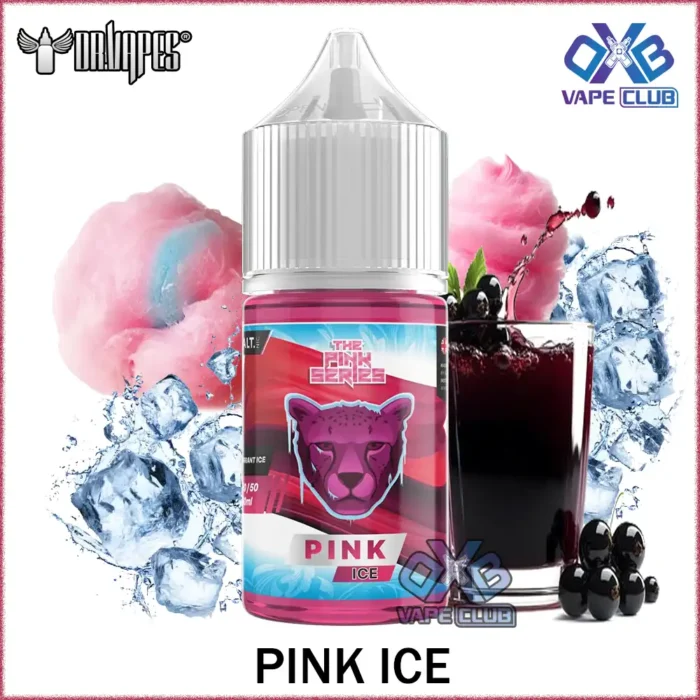 DR Vapes Panther Series Salt Nic Pink Ice Best Vape Store UAE Online | Dxb Vape Club Online DR Vapes Panther Series Salt Nic 30ml E-Juice All Flavors In Dubai,UAE