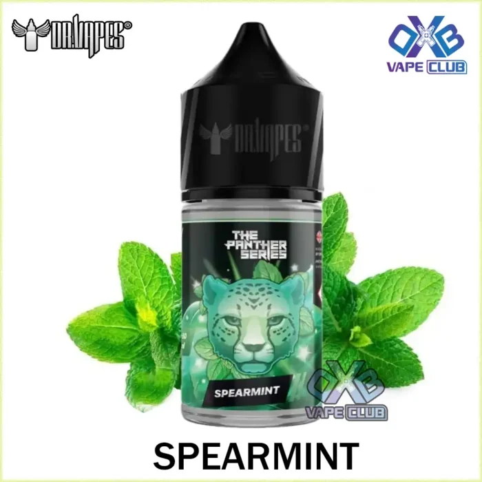 DR Vapes Panther Series Salt Nic Spearmint Best Vape Store UAE Online | Dxb Vape Club Online DR Vapes Panther Series Salt Nic 30ml E-Juice All Flavors In Dubai,UAE