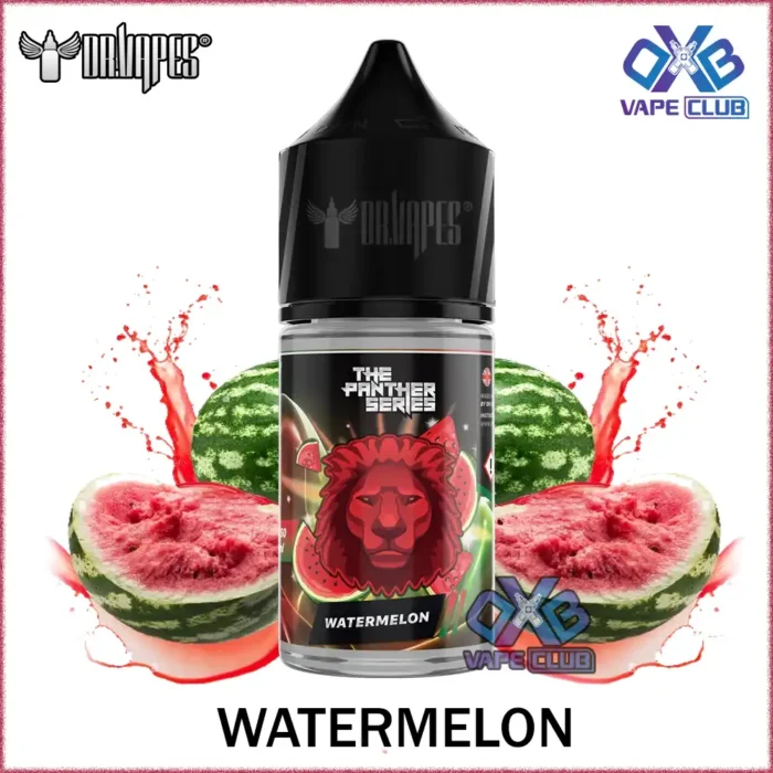 DR Vapes Panther Series Salt Nic Watermelon Best Vape Store UAE Online | Dxb Vape Club Online DR Vapes Panther Series Salt Nic 30ml E-Juice All Flavors In Dubai,UAE