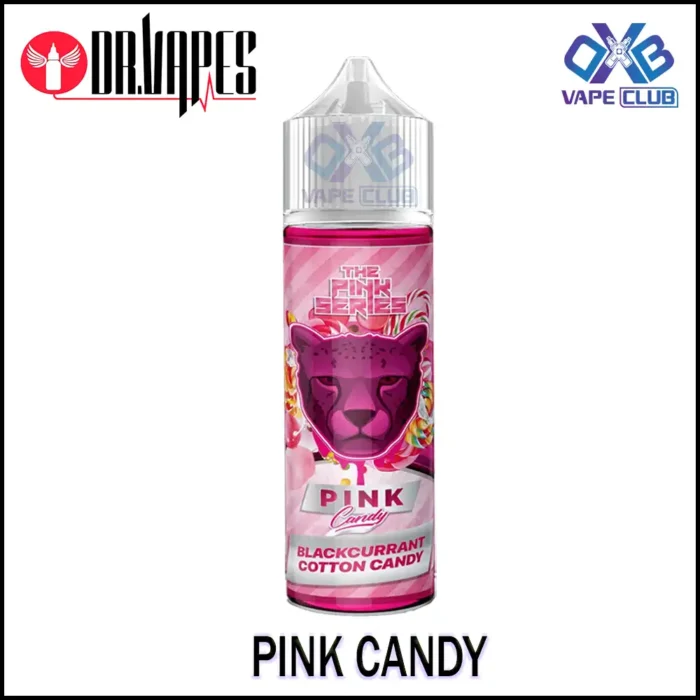 Dr Vapes Pink Series E Liquid 60ml Pink Candy Best Vape Store UAE Online | Dxb Vape Club Online Pink Panther Series 60ml E-juice in Dubai