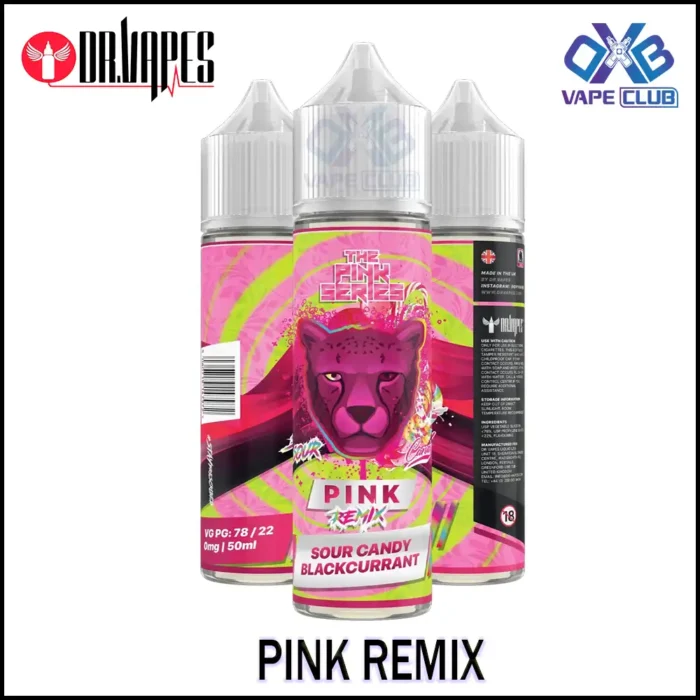 Dr Vapes Pink Series E Liquid 60ml Pink Best Vape Store UAE Online | Dxb Vape Club Online Pink Panther Series 60ml E-juice in Dubai