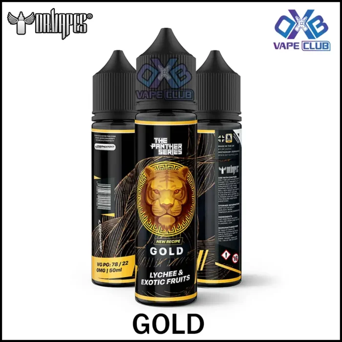 Dr Vapes The Panther Series 60ml Gold Best Vape Store UAE Online | Dxb Vape Club Online DR Vapes Panther Series E-Liquid 60ML | Buy DR Vapes AED 45