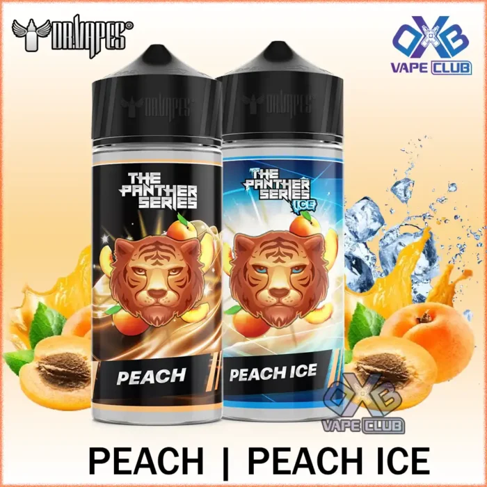 DR Vapes Panther Series Peach 120ml