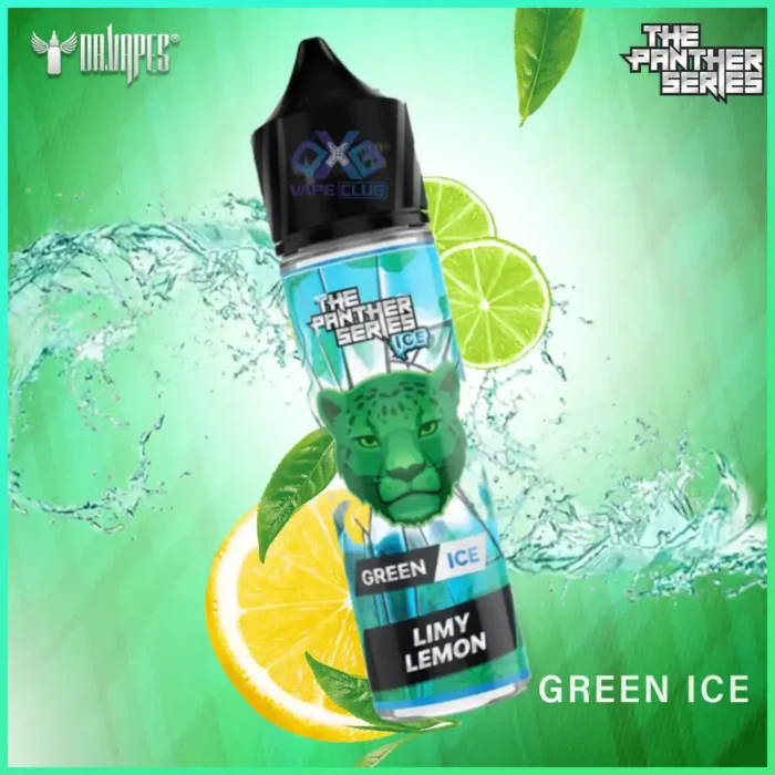 Dr Vapes 60ml 120ml E Liquid The Panther Series Green Ice Best Vape Store UAE Online | Dxb Vape Club Online DR Vapes Panther Series E-Liquid 60ML | Buy DR Vapes AED 45