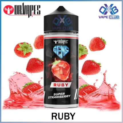 DR Vapes Gems Series Ruby Super Strawberry 120ml