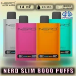 Nerd Slim 8000 Puffs