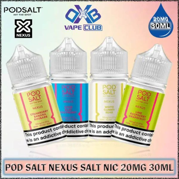 Pod Salt Nexus E-juice 20MG Nicotine 30ml