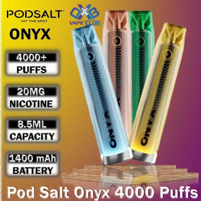 Pod Salt Onyx 4000 Puffs