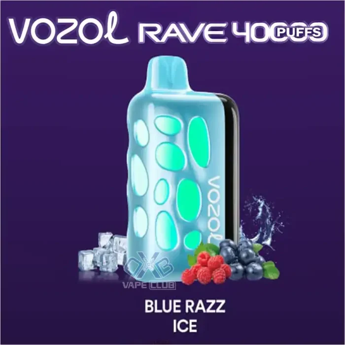VOZOL-RAVE-40000-Puffs-Disposable-Vape-Blue-Razz-Ice