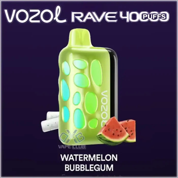 VOZOL-RAVE-40000-Puffs-Disposable-Vape-Watermelon-Bubblegum