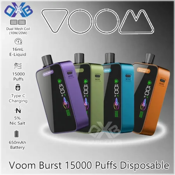 Voom Burst 15000 Puffs Disposable