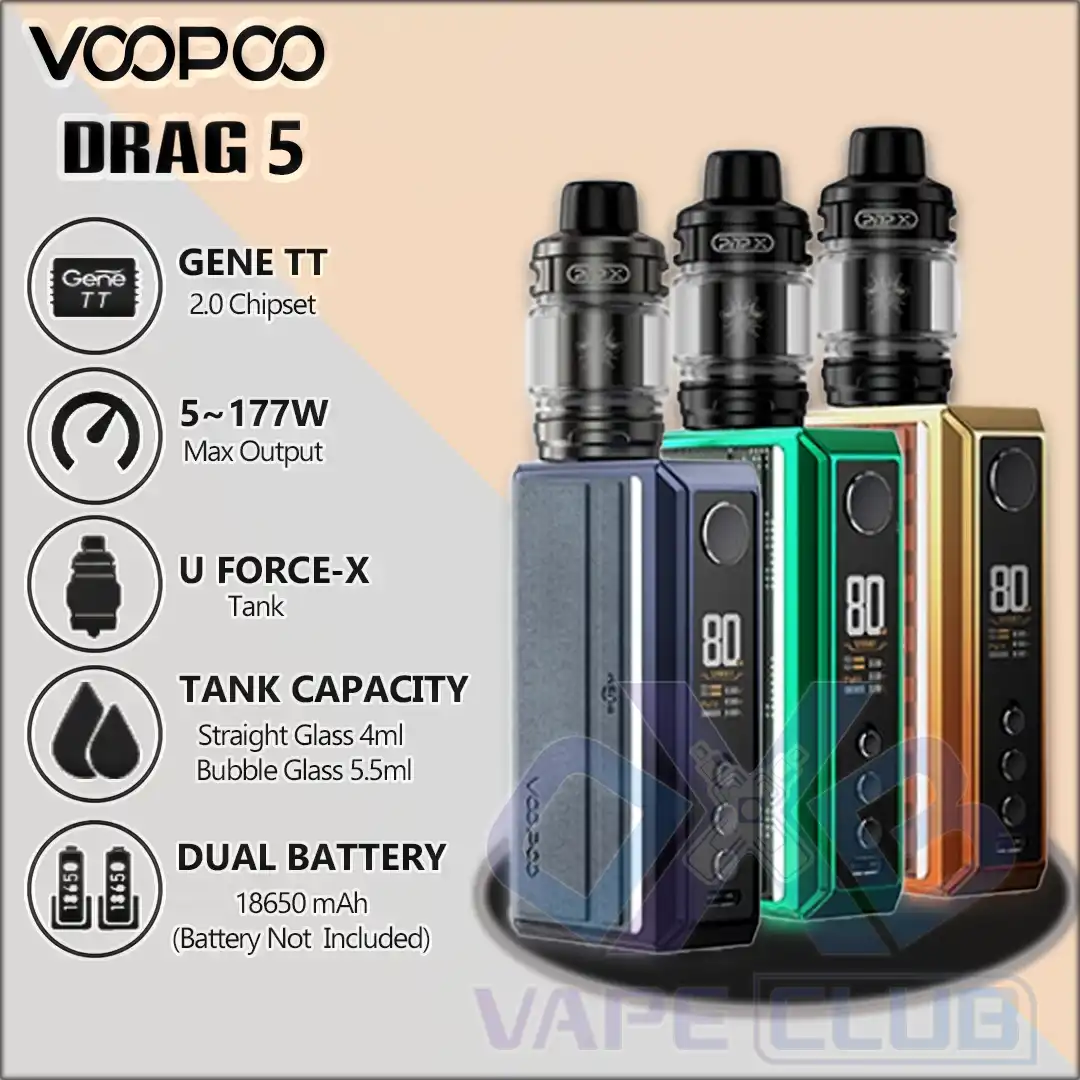 Voopoo-Drag-5-Vape-Kit VOOPOO Drag 5 Vape Kit