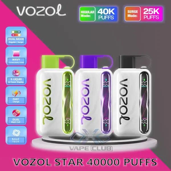 Vozol Star 40000 Puffs Disposable