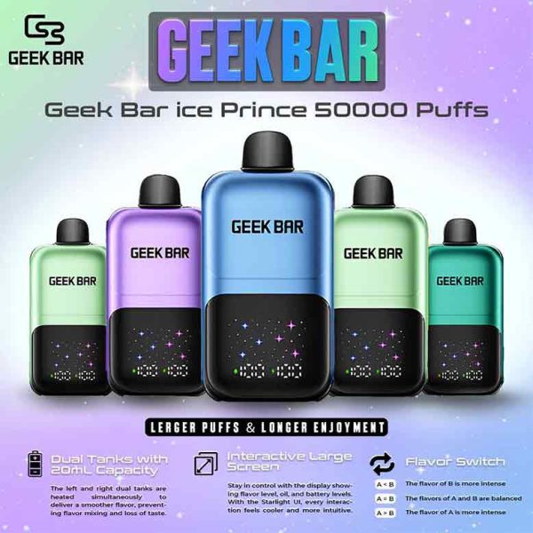 Geek Bar Ice Prince 50000 Puffs