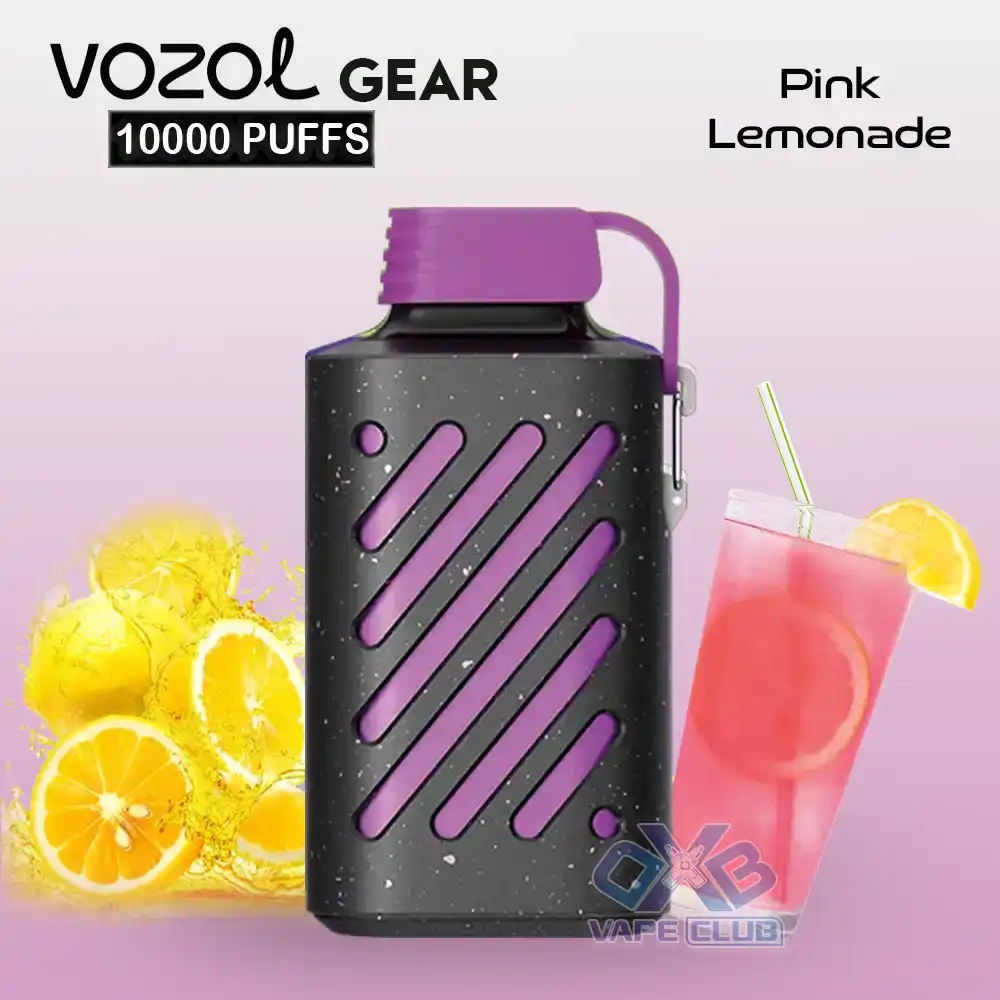 VOZOL GEAR 10000 Puffs Disposable Vape Pink Lemonade VOZOL-GEAR-10000-Puffs-Disposable-Vape-Pink-Lemonade