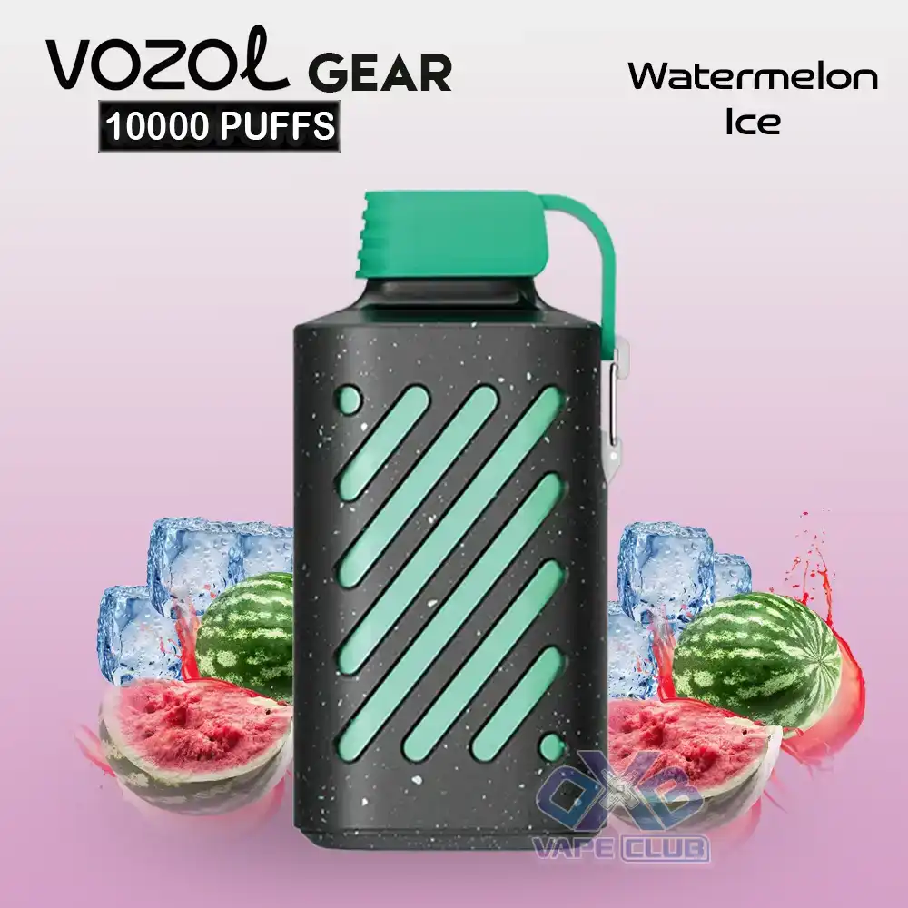 VOZOL GEAR 10000 Puffs Disposable Vape Watermelon Ice VOZOL-GEAR-10000-Puffs-Disposable-Vape-Watermelon-Ice