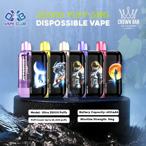 AL FAKHER Ultra 25000 Puffs 5MG Disposable Vape