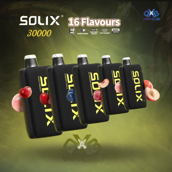 Hayati Solix 30000 Puffs Disposable Vape Golden Edition In Dubai