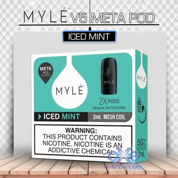 Myle V5 Meta Pods Iced Mint