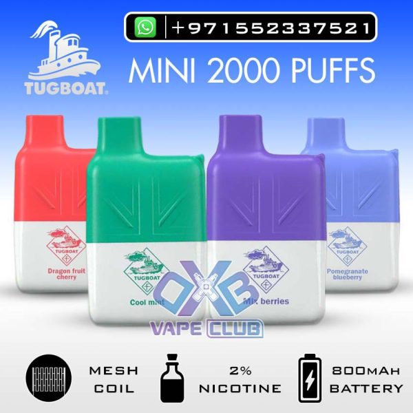 Tugboat-Mini-2000-Puffs-Disposable-Vape