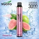 Yuoto Luscious 3000 Puffs Guava Ice
