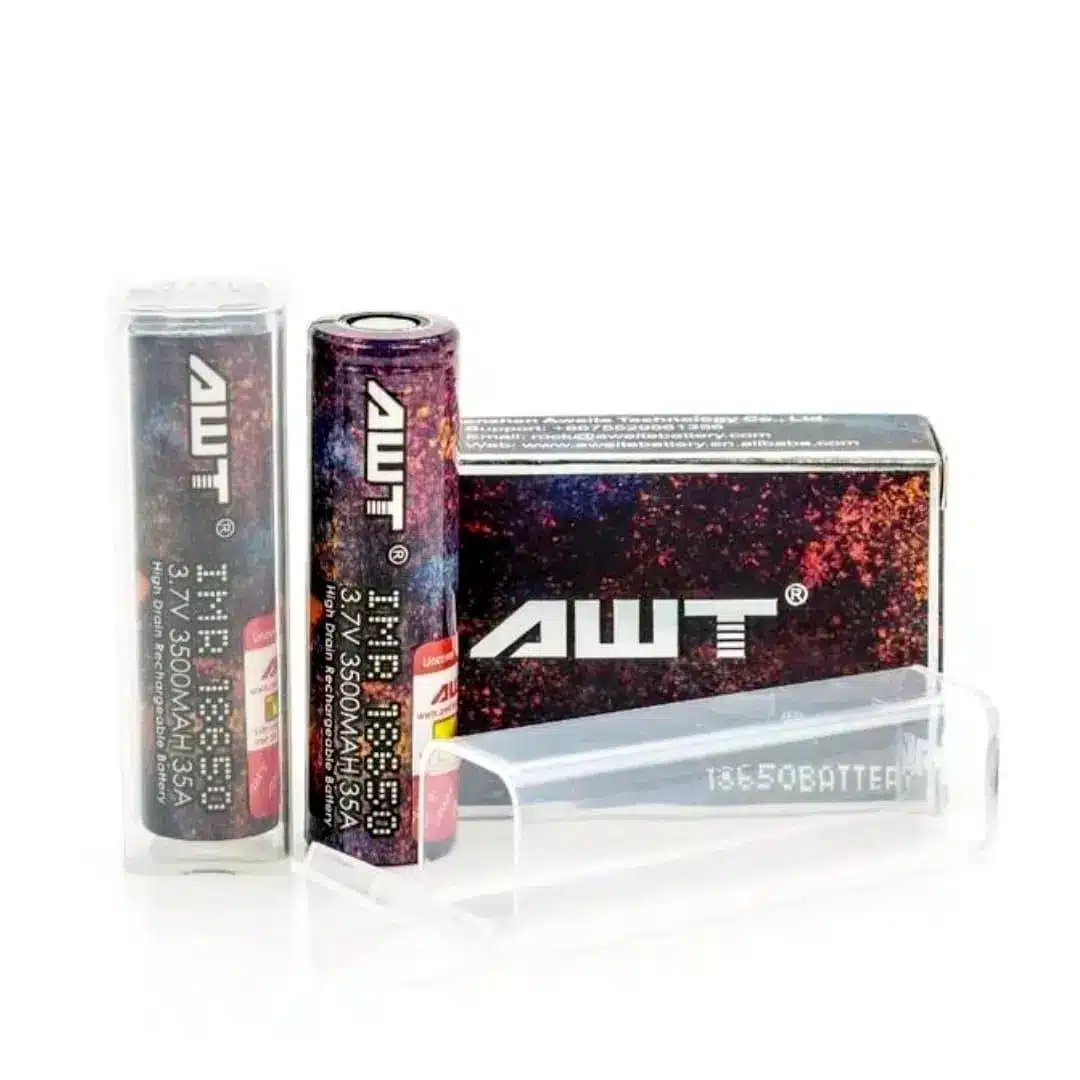 Best-Vape-Batteries-5-1.webp New AWT 18650 3500mAh RAINBOW - Image 1