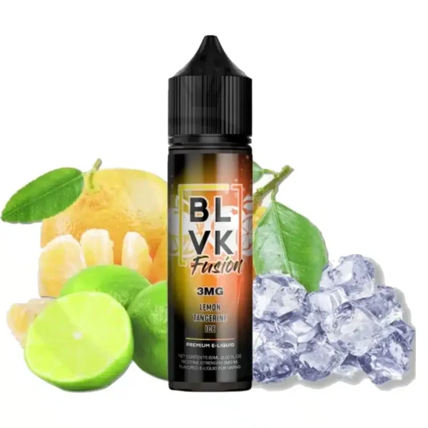 Blvk Fusion Lemon Tangerine Ice 60ml - AED 40